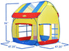 Big Children Playhouse Pop-Up Play Tent for Boys/Girls, Indoor/Outdoor