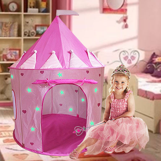 Pink Princess Play Tent